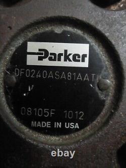 Parker Hydraulic Mechanical Brake Motor DF0240ASA81AATU
